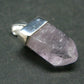 Vera Cruz Amethyst Silver Pendant From Mexico - 1.2" - 4.52 Grams