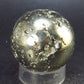 Pyrite Crystallized Sphere From Peru - 1.7" - 172 Grams