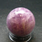 Rich Pinkish - Purple Kunzite Spodumene Sphere Ball From Brazil - 1.5"