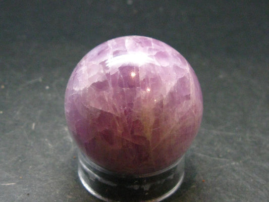 Rich Pinkish - Purple Kunzite Spodumene Sphere Ball From Brazil - 1.5"