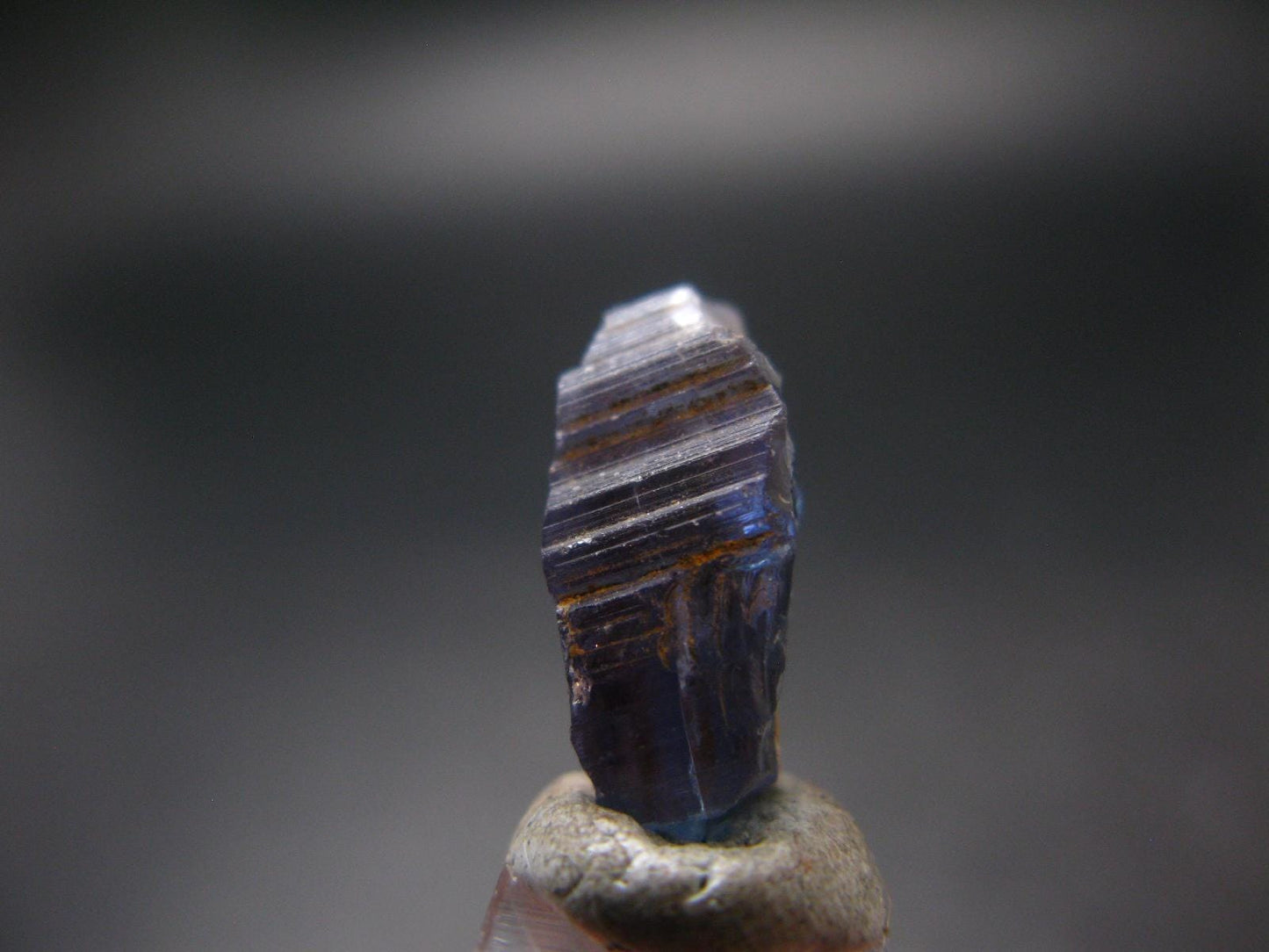 Fine Gem Tanzanite Zoisite Crystal From Tanzania - 10.45 Carats - 0.6"