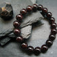 Garnet Almandine Genuine Bracelet ~ 7 Inches ~ 10mm Round Beads