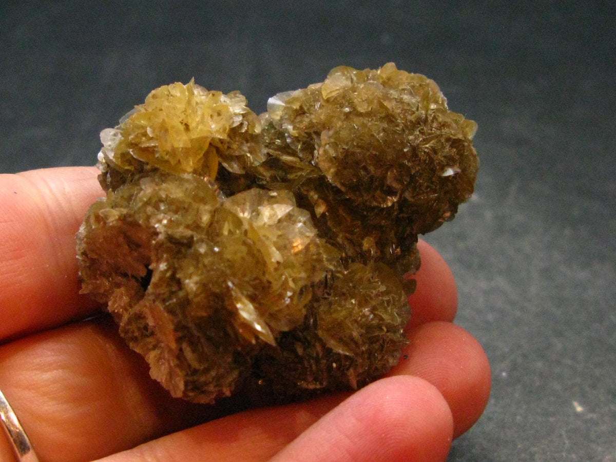 Amazing Fluorescent Gypsum Cluster from Canada - 1.8" - 32.96 Grams