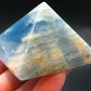 Lemurian Aquatine Blue Calcite Pyramid - 2.3" - 140.54 Grams