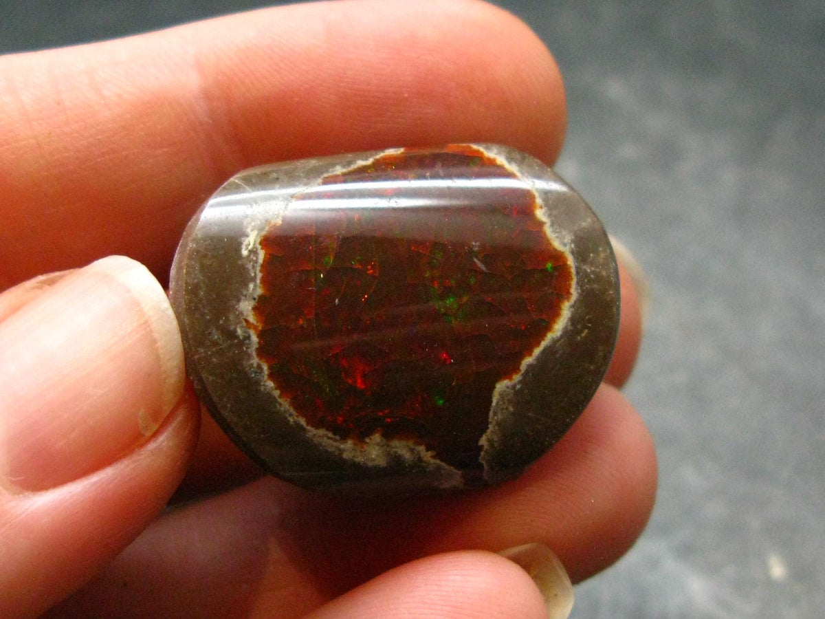Natural Precious Opal With Play of Color from Ethiopia - 1.0" - 8.79 Grams