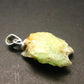Very Rare Phosphophyllite Silver Pendant From Bolivia - 0.8" - 1.66 Grams