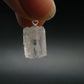 Nice Terminated Danburite Crystal Silver Pendant from Russia - 0.8" - 1.90 Grams