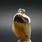 Rutilated Quartz Silver Pendant From Brazil - 1.5"