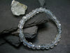 Aquamarine Genuine Bracelet ~ 7 Inches ~ 6mm Squared Facetted Beads