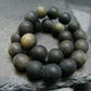 Goldsheen Obsidian Genuine Bracelet ~ 7 Inches ~ 8mm Round Beads