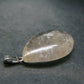 Rutilated Quartz Silver Pendant From Brazil - 1.5"