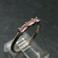 Natural Rose Quartz Ring from Brazil - 1.50 Grams - Size 8