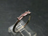 Natural Rose Quartz Ring from Brazil - 1.50 Grams - Size 8