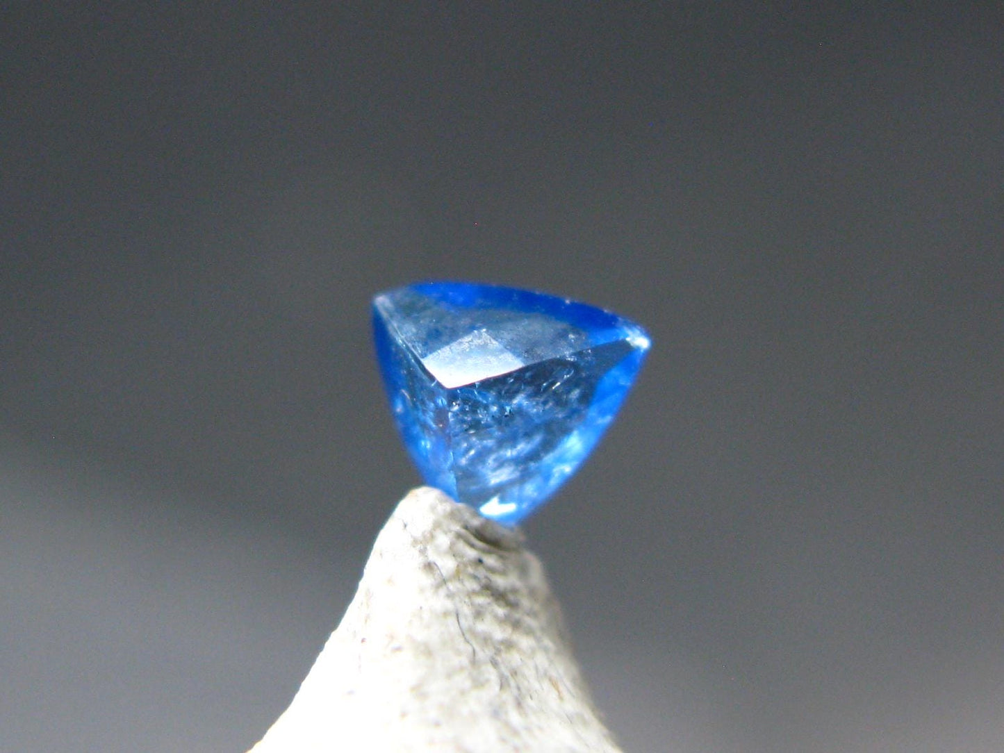 Rare Lazulite Cut Stone from Canada - 0.19 Carats - 5x3mm