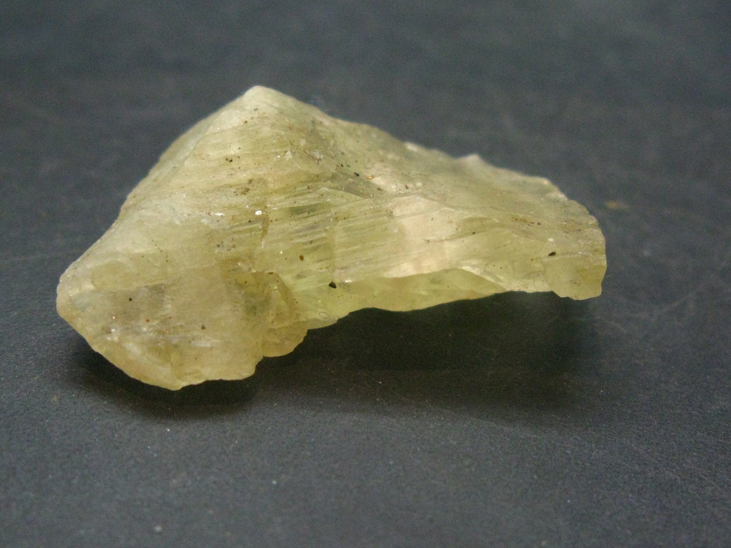 Gem Green Hiddenite Spodumene Crystal From Brazil - 1.5" - 16.94 Grams