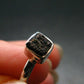 Terminated Brookite Crystal Silver Ring From Arkansas - Size 6 - 2.0 Grams