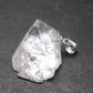 Clear Apophylite Apophyllite Crystal Silver Pendant From India - 1.0" - 5.21 Grams