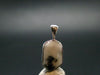 Phenakite Phenacite Crystal Silver Pendant From Russia - 0.7" - 1.27 Grams