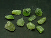 Lot of 10 Very Nice Diopside Crystals from Tanzania - 60 Carats