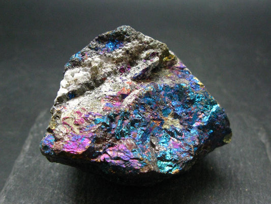 Peacock Ore!! Unusual Natural Raw Chalcopyrite Bornite from Mexico - 2.4" - 235.50 Grams