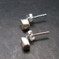 Rare Agni Gold Danburite Silver Studs From Tanzania - 1.14 Grams - 0.5"