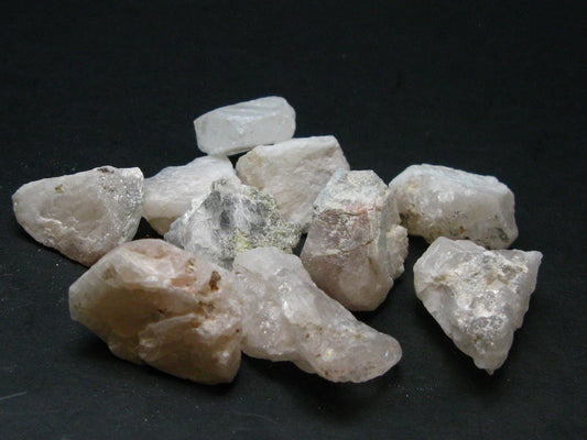 Lot of 10 Phenakite Phenacite Crystals From Brazil - 63.87 Grams
