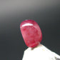 Rare Gem Bixbite Red Beryl Emerald Cabochon From Utah USA - 0.66 Carats - 5.9x4.5 mm