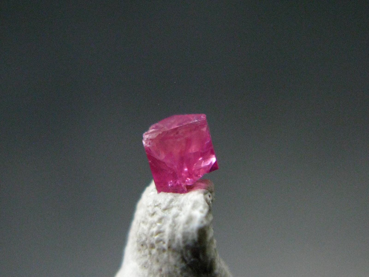 Nice Rare Gem Bixbite Red Emerald Beryl Crystal From Utah USA - 0.13 Carats