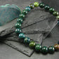 Bloodstone Genuine Bracelet ~ 7 Inches ~ 8mm Round Beads