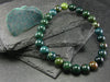 Bloodstone Genuine Bracelet ~ 7 Inches ~ 8mm Round Beads