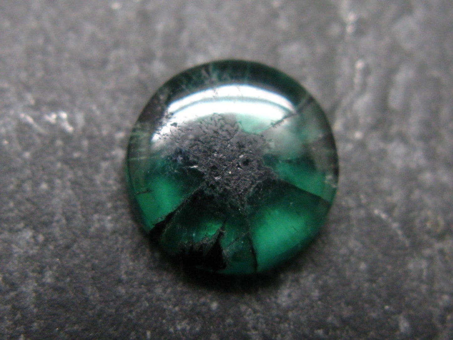 Beautiful Rare Gem Trapiche Emerald From Colombia - 2.97 Carats - 10x10mm