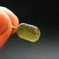 Chrysoberyl Crystal Silver Pendant From Brazil - 1.39 Grams