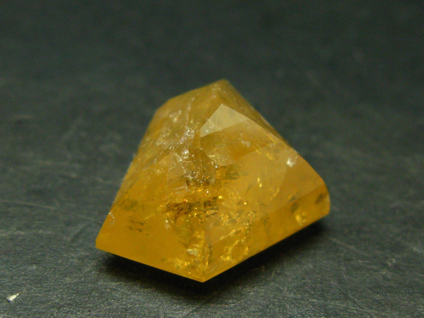 Rare Scheelite Gem Cut Stone from China - 36.20 Carats