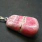 Rhodochrosite Sterling Silver Pendant From Argentina - 1.5" - 10.98 Grams