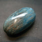 Neon Blue Apatite Tumbled Stone from Madagascar - 40.62 Grams - 1.7"