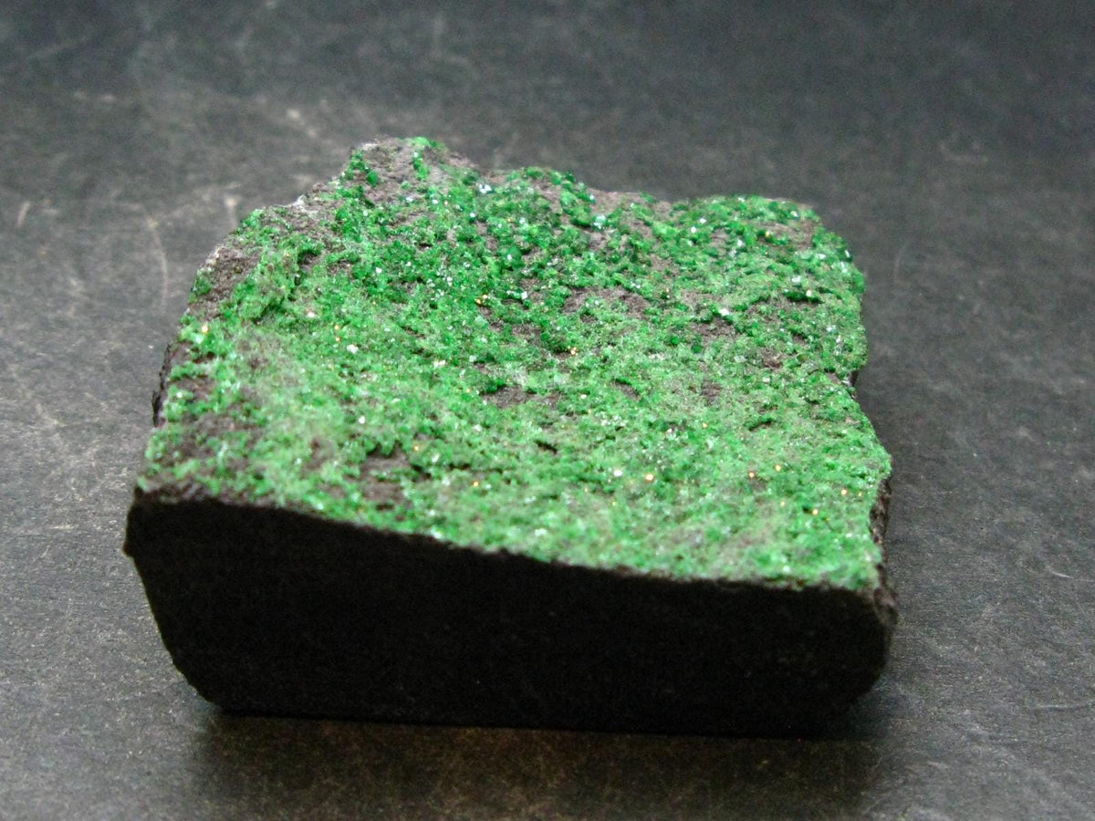 Uvarovite (Green Chromium Garnet) Cluster From Russia - 1.8"