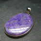 Sugilite Silver Pendant From South Africa - 1.9"