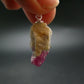 Ruby Silver Pendant from Afghanistan - 1.1" - 3.07 Grams