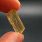 Large Perfect Golden Scapolite Crystal from Tanzania - 2.54 Grams - 0.7"