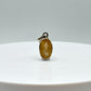 Oval Imperial Topaz Pendant in Sterling Silver - 3.36 Grams