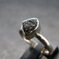 Terminated Brookite Crystal Silver Ring From Arkansas - Size 8 - 2.21 Grams