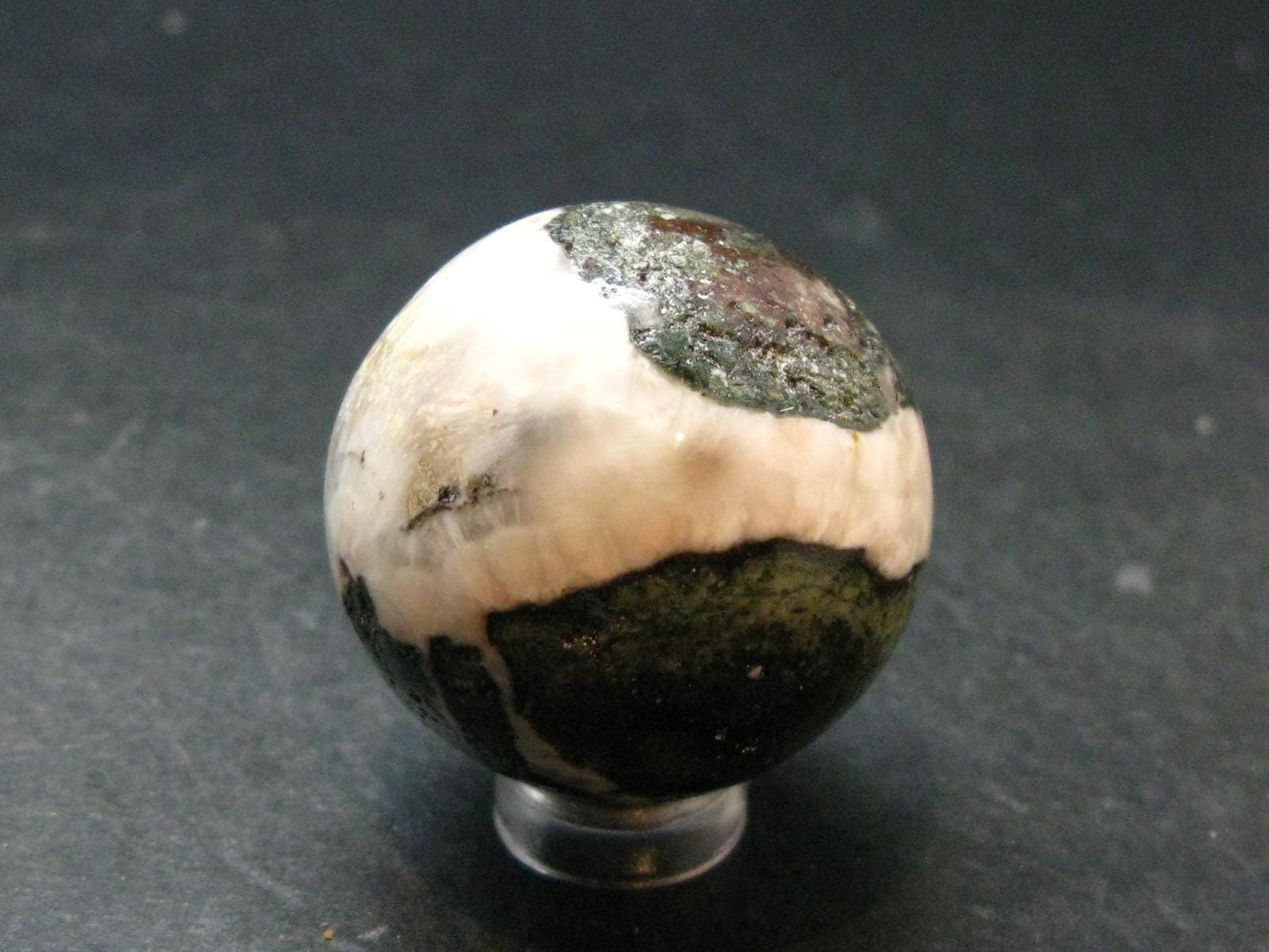 Natrolite Sphere Ball From Indonesia - 1.4" - 47.63 Grams