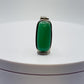 Natural Chrysoprase Pendant – Green Gemstone Sterling Silver Jewelry - Weight 6.07 g