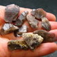 Lot of 10 Fine Axinite Crystals from Russia - 24.90 Grams