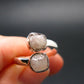 Natrolite Silver Ring From Russia - 1.91 Grams - Size 5