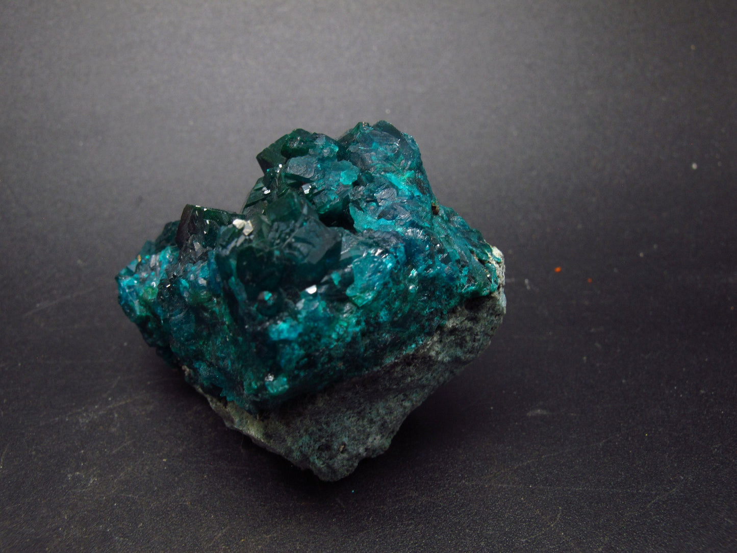 Very Nice Dioptase Cluster from Congo - 2.2"