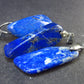 Lot of 3 Natural Lapis Lazuli Pendants From Afghanistan