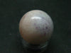 Bicolor Pink Morganite & Blue Aquamarine Sphere Ball From Brazil - 0.7" - 8.68 Grams