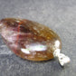 Cacoxenite Super 7 Silver Pendant From Brazil - 2.0" - 9.6 Grams