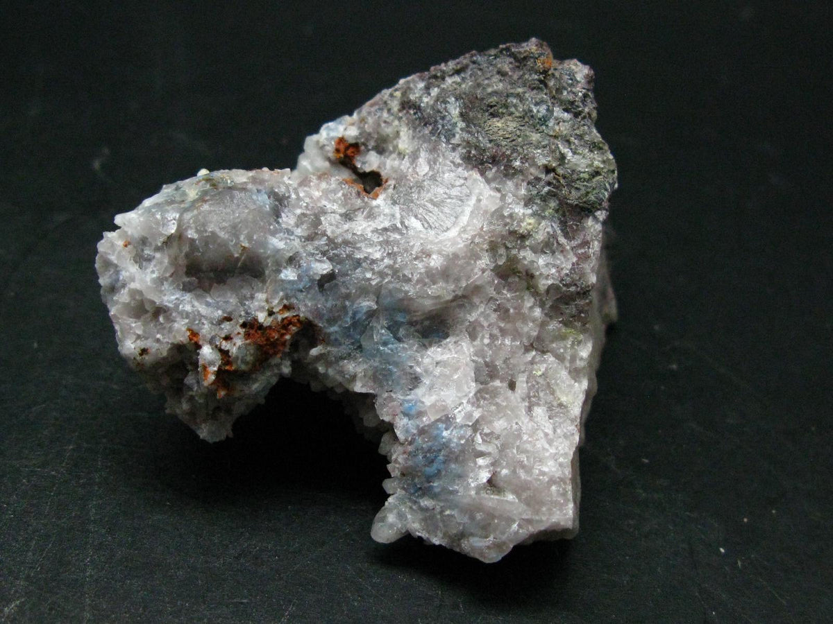 Papagoite In Quartz Cluster From South Africa - 2.7"